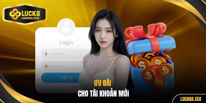 Ưu đãi cho tài khoản mới